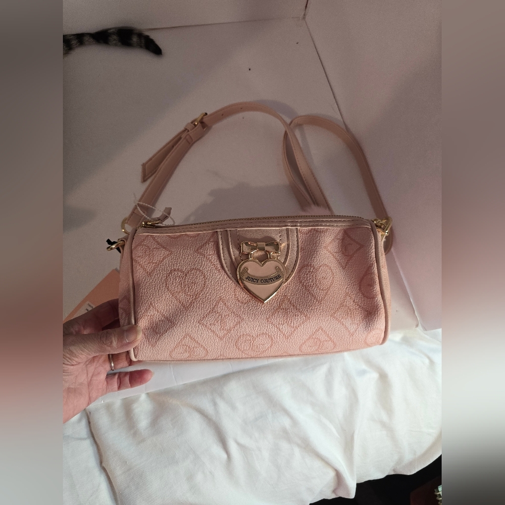Juicy Couture Pink Barrel Bag NWT 💖 Y2K Shoulder Purse New With TagsOther tit - Picture 9 of 10